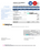 California PG&E (Pacific Gas and Electric Company) business utility bill, Word and PDF template