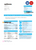 New York Optimum cablevision business utility bill, Word and PDF template, 2 pages