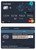 # action water universal multipurpose bank mastercard debit credit card template in PSD format, fully editable