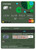 # budget green universal multipurpose bank mastercard debit credit card template in PSD format, fully editable