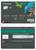 # bueno tropical universal multipurpose bank visa electron credit card template in PSD format, fully editable