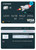 # direct rocket universal multipurpose bank visa electron credit card template in PSD format, fully editable