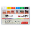 mm-Marked Gutta Percha ISO Sizes Sliding Package, 120/Box, Assorted Sizes
