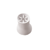 Crescent Prophy Cups Webbed Snap On White Latex-Free 144/Pack
