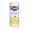 Clorox Disinfecting Wipes (35 Wipes/Can) Lemon Scent