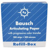 Bausch .008' (200 microns) BLUE Articulating Paper Strips, REFILL Box of 300