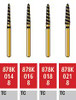 Alpen Turbo Cut FG #878K.016 Supercoarse Grit, Curettage Turbo Cut Diamond Bur