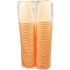 Crosstex Peach 5 oz. Plastic Cups, Case of 1000