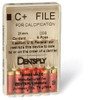 Maillefer #10, 21 mm Stainless Steel C+ File, Package of 6 Files