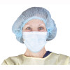 Dukal Bouffant Cap, Accordion Style, Blue, 24', 100/Pk. Made of Spunbonded