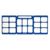 Perfect Pocket Film Mounts Vinyl/Blue 12 Window Horizontal, 6 Window Vertical