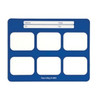 Perfect Pocket Film Mounts Vinyl/Blue 2-Rows, 6 Window Horizontal, Size 2, box