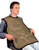 Flow X-Ray Adult (24' x 26') Lead Bib Apron Without Collar - BEIGE, 0.3mm Lead
