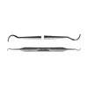 Hu-Friedy #8 double end Wiland carver with #6 Satin Steel Handle