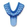 Tray-Aways #2 Perforated Large Lower Full-Arch Plastic Impression Trays, 12/Pk