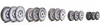 Mizzy Heatless #14 White Heatless Wheels are Made of Non-Contaminating