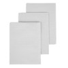 Dry-Back Plus Medicom White plain rectangle (13' x 18') 3 ply Paper/1 ply Poly