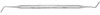Miltex #4/5 Gregg double end plastic filling instrument with regular handle