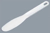 Palmero Alginate Spatula - Short Handle 7-1/2', A plastic, broad blade spatula