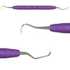 Cruise Line H5-L5 DE Curette / Scaler with Purple Round Handle. Large 3/8'
