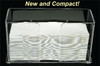Plasdent Clear Acrylic Multifold Towel Holder, 10 1/2'W x 5 3/4'H x 4'D, Single