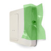 Plasdent 4' x 6' Green Sticky Wrap Barrier Film Sheets. 1200 sheets per roll