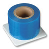 Safe-Dent 4' x 6' Blue Barrier Film in Dispenser Box With Stand, 8 rolls/case