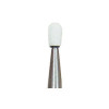 Dura-White RD2 round FG (friction grip), 12/pk, aluminum oxide finishing stones