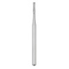 SS White FG #557 SL (surgical length) straight fissure crosscut carbide bur