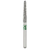 Piranha Diamonds FG #856L.018 Coarse Grit, Long Round End Taper, Single Use