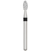 Revelation FG #379.018 Super Coarse Football Shaped Diamond Bur, 5/Pk