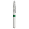Revelation FG #855.018 SS (Short Shank) Coarse Round End Taper Diamond Bur, 5/Pk