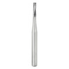 SS White FG #557 SS (short shank) straight fissure crosscut carbide bur, pack