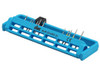 Steri-Bur Guard 22-Hole Bur Holder - Blue, Fits LA, FG and HP Burs, Adjustable