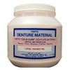 Teets Denture Powder and Liquid Cold Cure Powder, Long Vein, 2.5 lb.