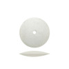 Rubber Wheels 5/8", White Flexies Knife Edge, 100/Box