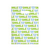 Specialty Scatter Bags Green Smiles Scatter Bag, 7.5" x 10", 100/Pkg.