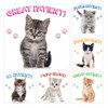 Puppy and Kitten Patient Stickers Kitten Patient Stickers, PS646, 100/Roll