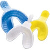 Foam Trays Double, Small, Yellow, 100/Pkg