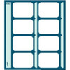 Pocket X-Ray Mounts Masked Pocket, 8V, 100/Pkg.