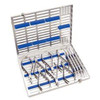 Orthodontic Cassette Stainless Steel Blue 7 Pliers & 4 Hand Instruments  (IMORTHLG8)
