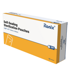 Self-Sealing Sterilization Pouches, 5.25" x 11", 200/Box