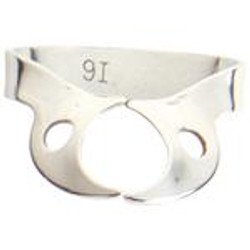 Rubber Dam Clamps (Ivory). Wingless Molar, Large partially erupted W14