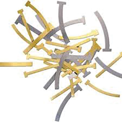 Matrix T-Bands Brass, 100/Pk