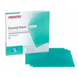 Rubber Dam 5 x 5 Green Medium Mint 52/Bx