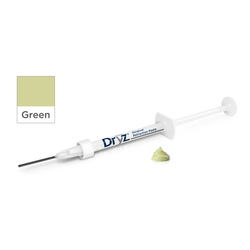 Dryz Retraction Paste Syringes, Green 7/Pk + Tips