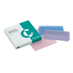 HySolate Fiesta Latex Dental Dam assorted medium 5x5, 52 pcs