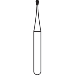 Alpen Carbide Bur 330-313-0.80-2.00 Pear, 10 pcs