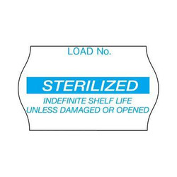 Comply Load Label 1-1/8 x 5/8" For Sterilization Blue 12/Ca