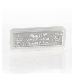 Arti-Fol Metallic Articulating Film Shimstock Strips Uncoated Single Sided